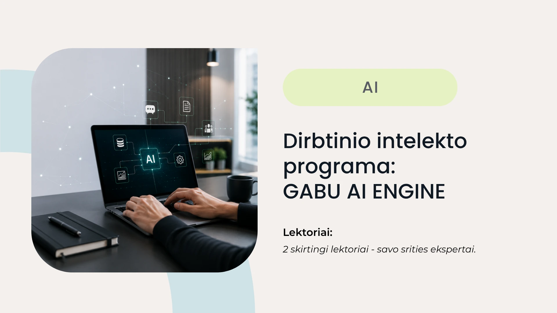 Dirbtinio intelekto programa: GABU AI ENGINE